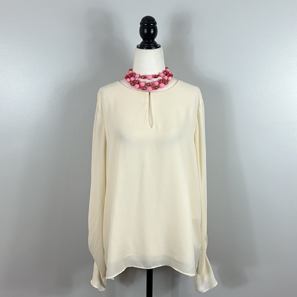 Choker Multi Strand Vintage 1950s with Round  Oblong Beads & Gold Tone Hardware - Picture 8 of 15